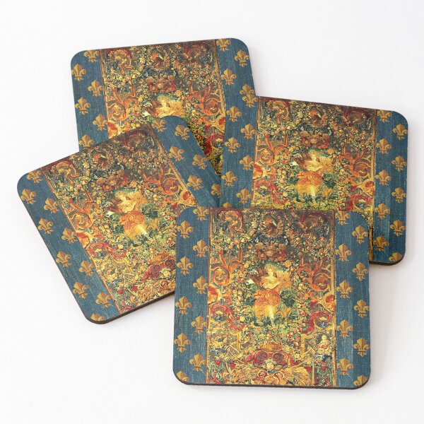 Item preview, SEASONS AND ELEMENTS, SUMMER FLORA, LOUIS XIV French Royal Embroidery Tapestry designed and sold by BulganLumini.