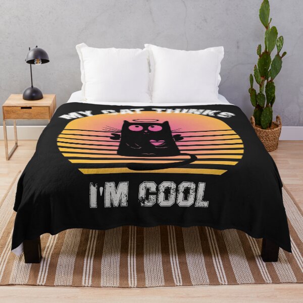 Item preview, My Cat Thinks I'm Cool Funny designed and sold by unique things.