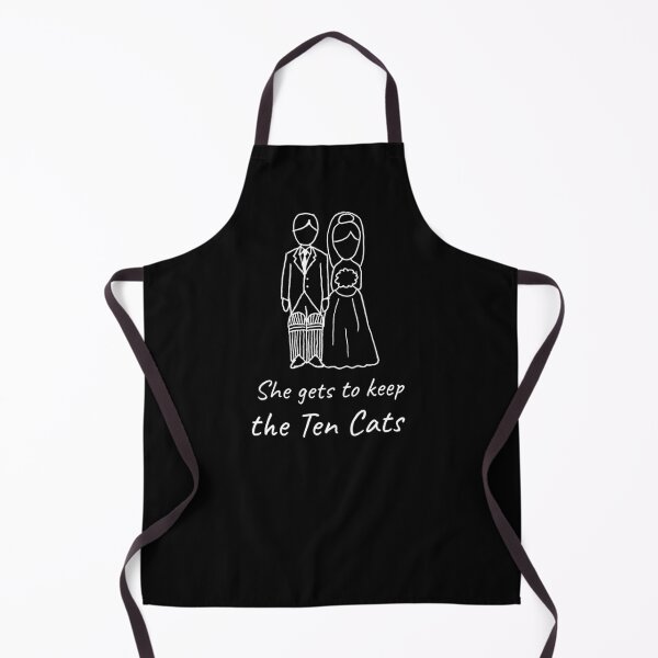 Item preview, She get to keep the Ten Cats designed and sold by crickettees.