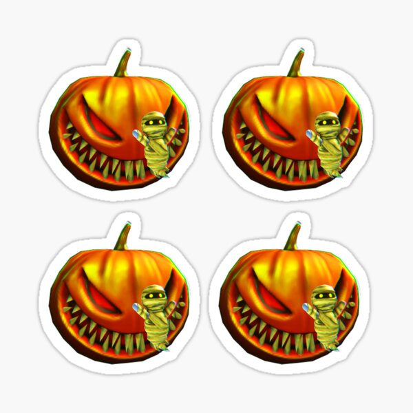 Lets Play Roblox Stickers Redbubble - where to find all the pumpkins in roblox magnet simulator