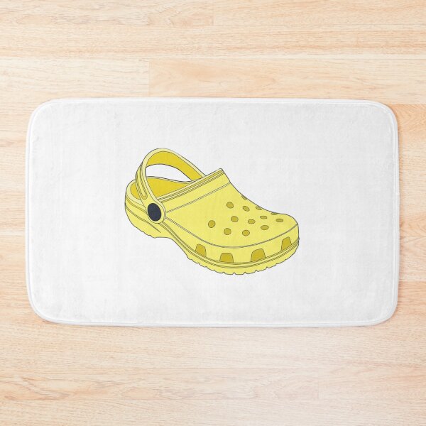 Item preview, yellow crocs designed and sold by lara-bacchus.