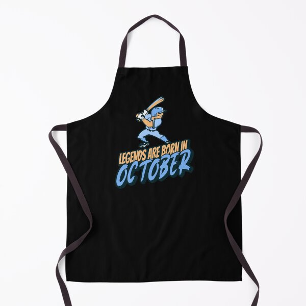 Item preview, Baseball Legends Are Born In October designed and sold by TwinTailDesigns.