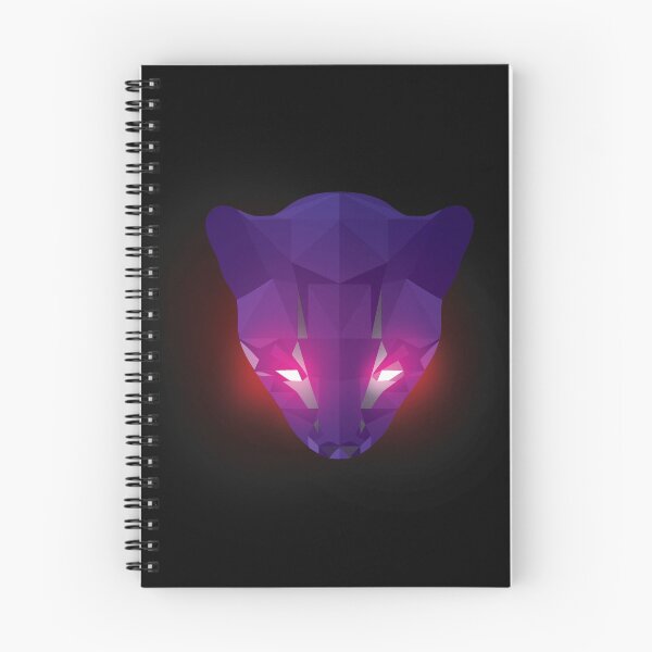 Aperçu de l'œuvre Ocelot - Glow (Violet) créée et vendue par format.
