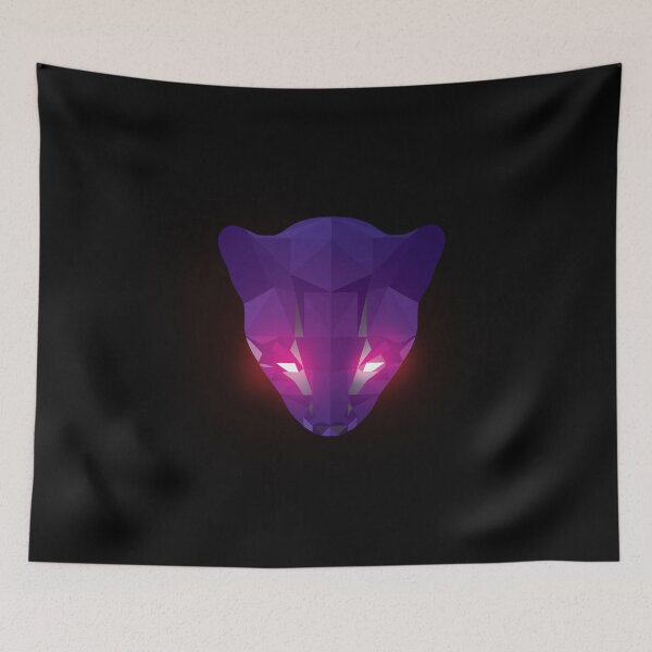 Aperçu de l'œuvre Ocelot - Glow (Violet) créée et vendue par format.