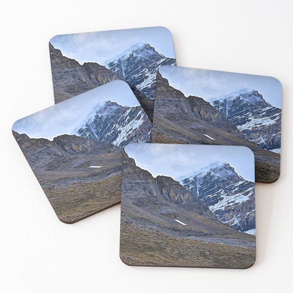 Item preview, Majestic mountain illustration designed and sold by CanadianWild418.