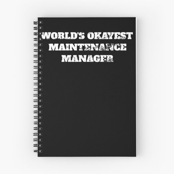 Item preview, World's okayest Maintenance Manager Retro Vintage designed and sold by Jeangel97.