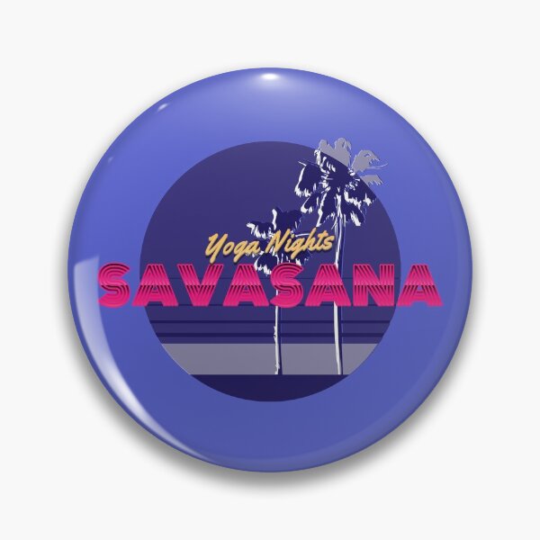 Item preview, Retro Yoga Nights Savasana Design designed and sold by PareaClothing.