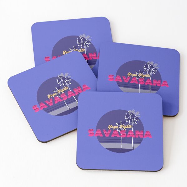 Item preview, Retro Yoga Nights Savasana Design designed and sold by PareaClothing.
