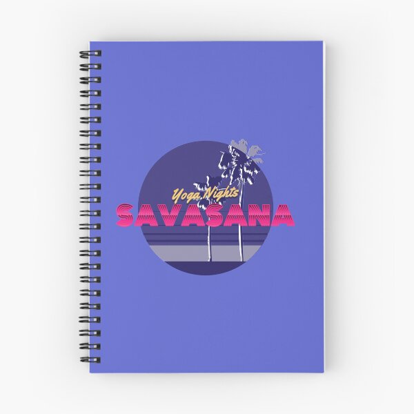 Item preview, Retro Yoga Nights Savasana Design designed and sold by PareaClothing.