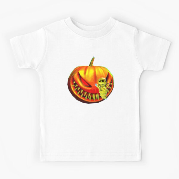 Roblox Face Kids T Shirts Redbubble - pumpkin roblox t shirt free robux hack pc 2019