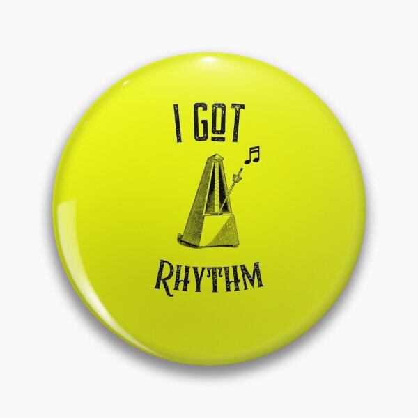Item preview, «I Got Rhythm» Music Percussion Piano Band Orchestra  designed and sold by musicmusicpin.