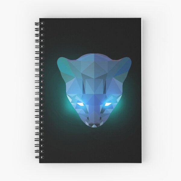 Aperçu de l'œuvre Ocelot - Glow (Bleu) HC créée et vendue par format.