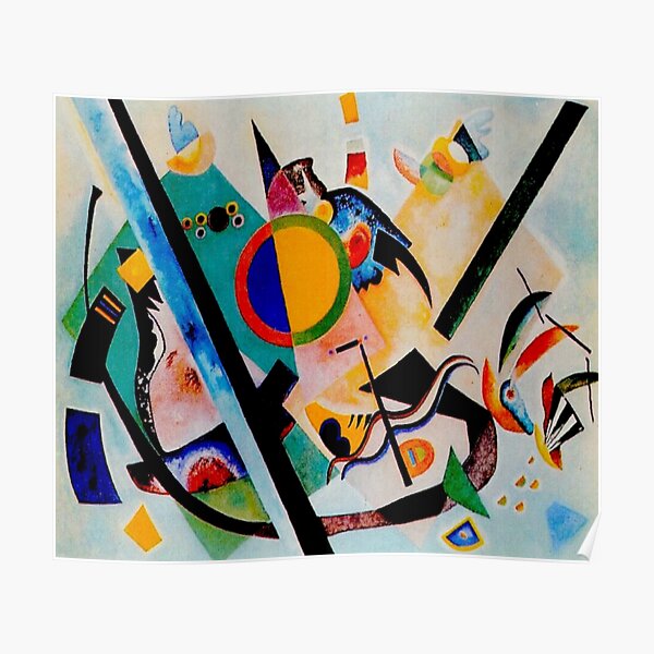 Wassily Kandinsky | Multicolored-Circle | Kandinsky Inspired Fine Art Poster