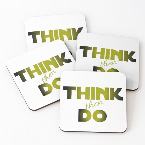 Item preview, Think then do designed and sold by yasmh.
