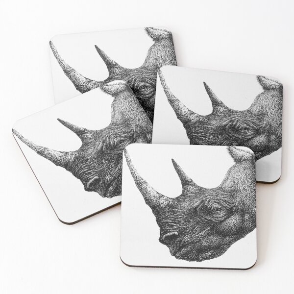 Item preview, RHINO Illustration designed and sold by blindark.