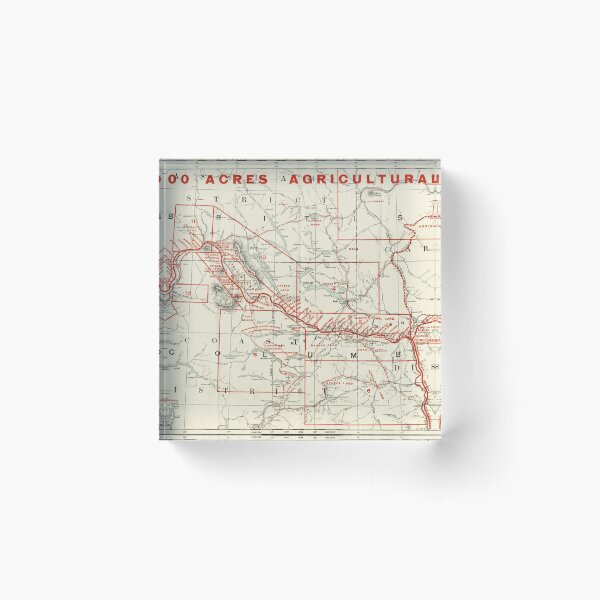 Item preview, British Columbia Railway Map designed and sold by Gin  Neko.