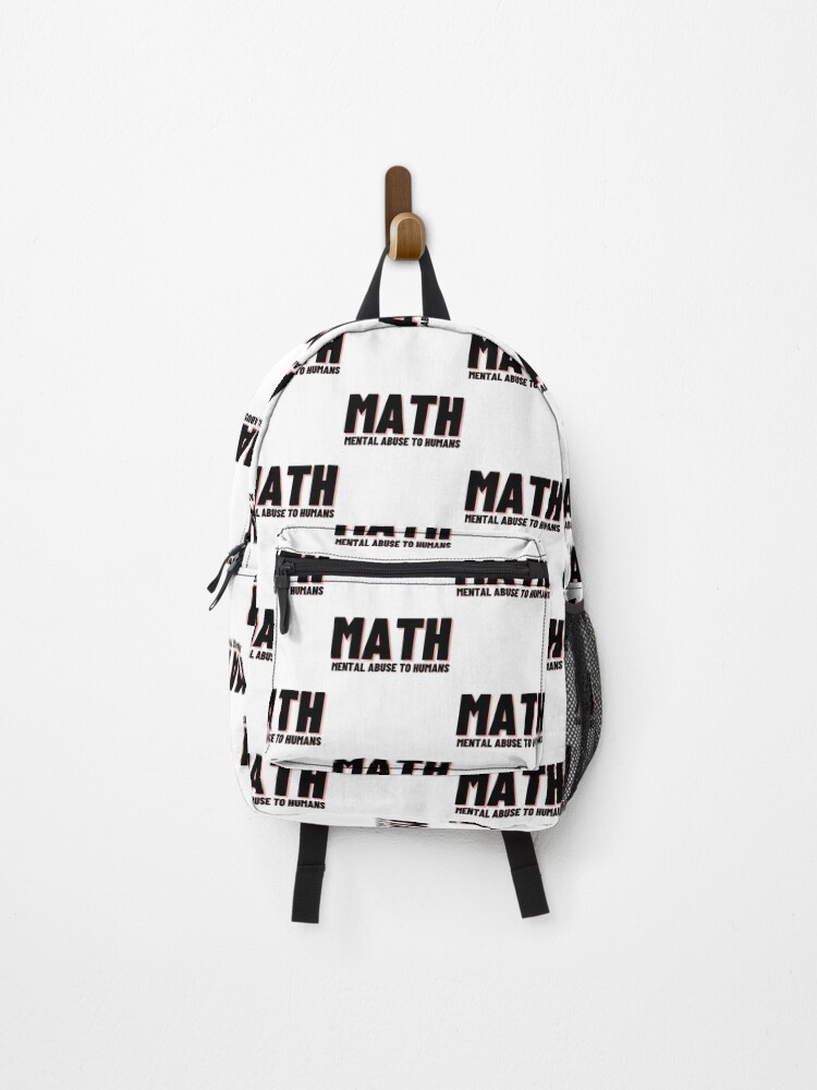 Thumbnail 1 of 3, Backpack, Mathematics funny Math Teacher funny designed and sold by OneTimeEngineer.
