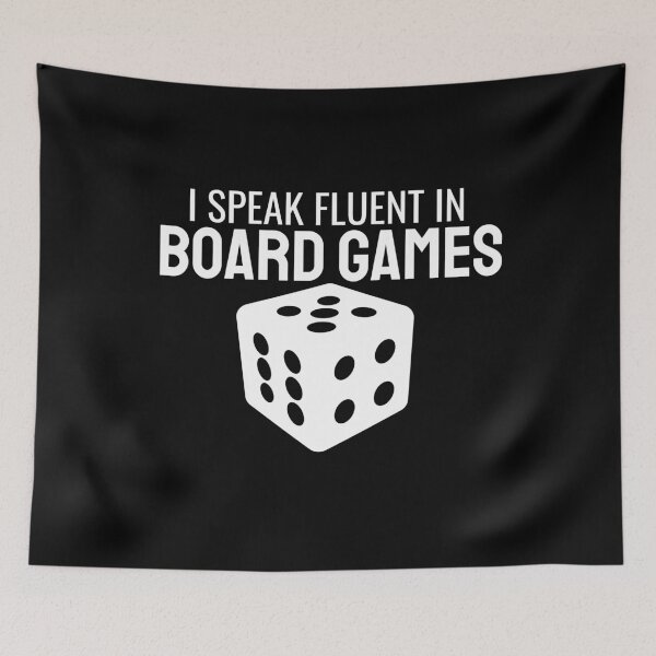 Item preview, I Speak Fluent In Board Games designed and sold by jacks-tees.