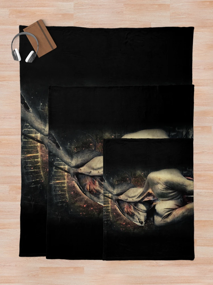 Thumbnail 5 of 6, Throw Blanket, Run Rabbit Run! designed and sold by zeroscarecrow13.