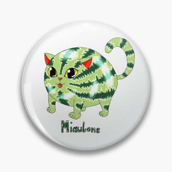 Item preview, Miaulone: 1/2 melon, 1/2 cat Version 4 designed and sold by Schrödingers Box.