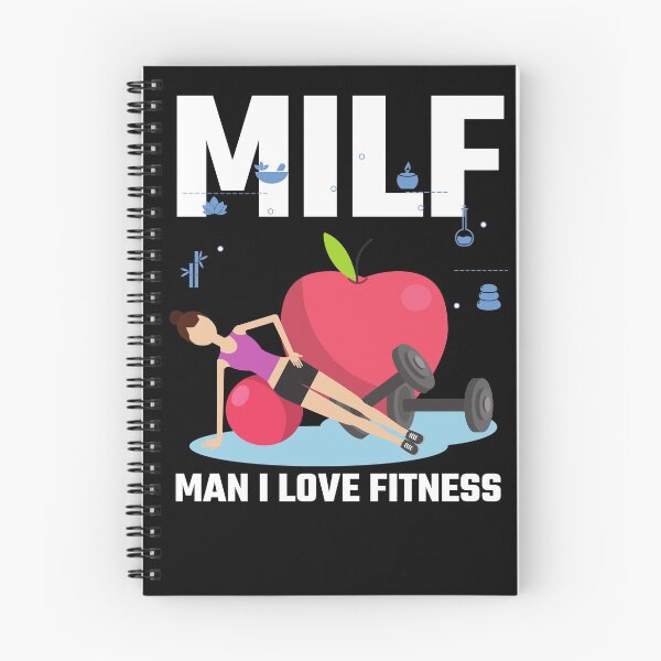 Item preview, Milf Man I Love Fitness Funny Milf Humor  designed and sold by Tatt-Hooligans.