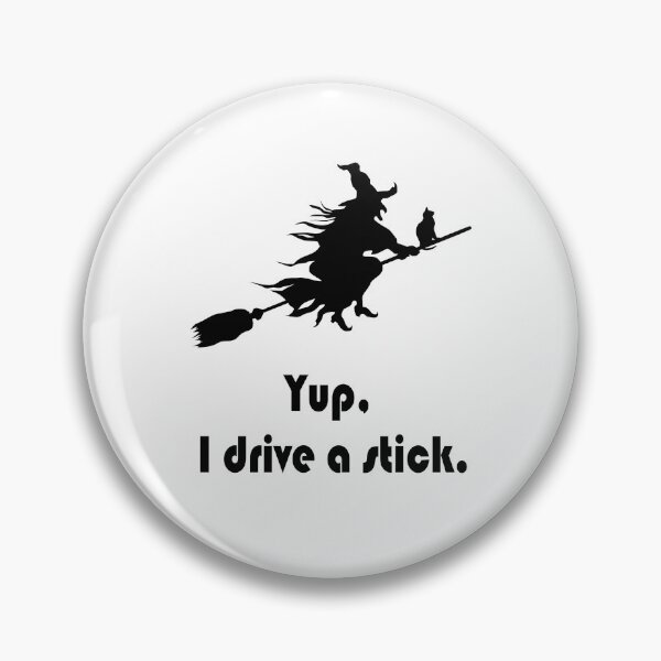 Item preview, Witch Drives a Stick - Halloween Witch Broom- Cars designed and sold by ittybittyowl.