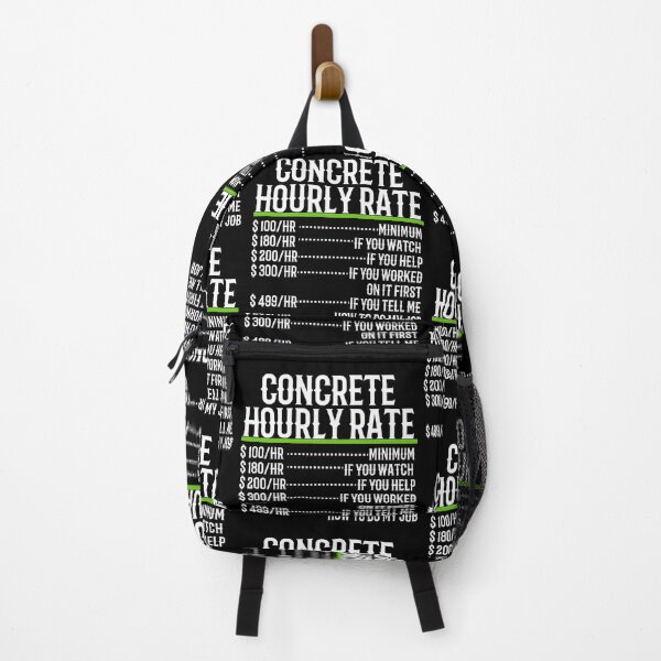 Item preview, Concrete Hourly Rate designed and sold by TeesYouWant.