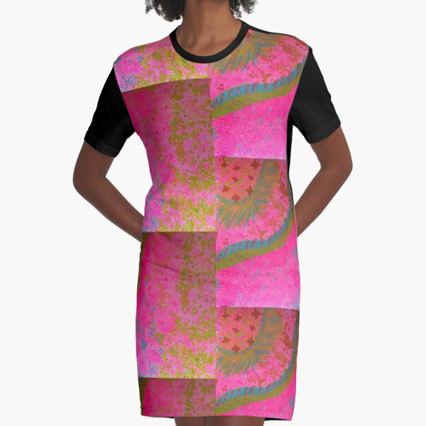 Item preview, Abstract watercolor bright design pink designed and sold by janabananafruit.