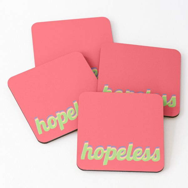 Item preview, Satire - Hopeless - Pastel Rainbow Design - Typography - A Tribute to Nico Semsrott designed and sold by greatnorris.