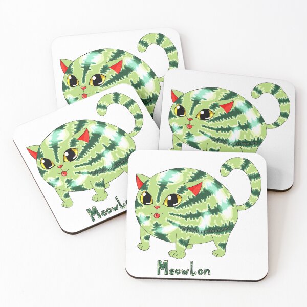 Item preview, Meowlon: 1/2 melon, 1/2 cat Version 4 designed and sold by Schrödingers Box.