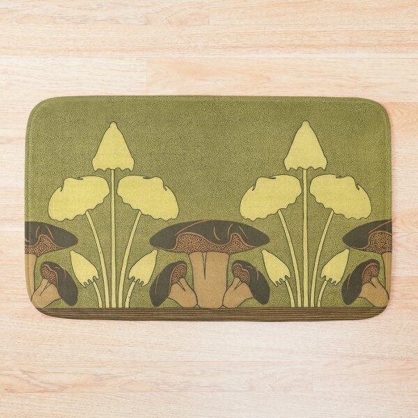 Item preview, Mushrooms - Art Nouveau Flora and Fauna designed and sold by elevens.