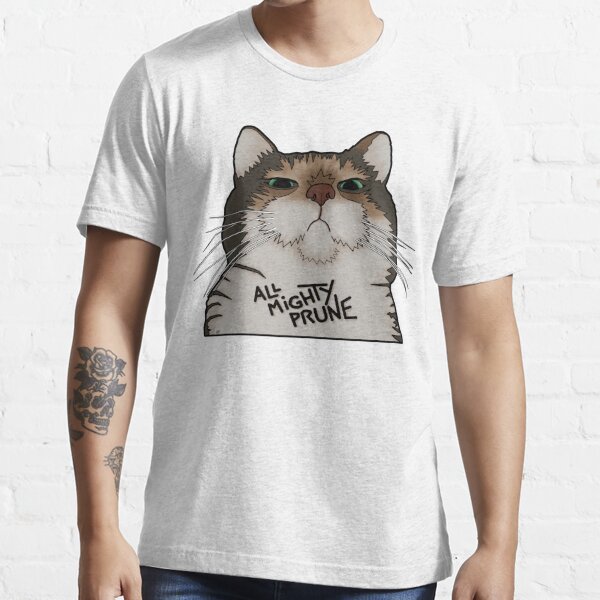Angry Cat Face Growling - Funny Retro Kitty Gifts' Men's T-Shirt
