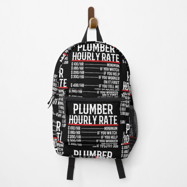 Item preview, Plumber  Hourly Rate designed and sold by TeesYouWant.