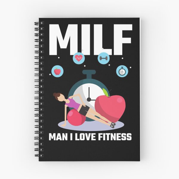 Item preview, Milf Man I Love Fitness Funny Milf Humor  designed and sold by Tatt-Hooligans.