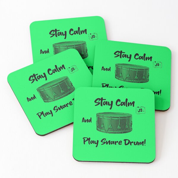 Item preview, «Stay Calm and Play Snare Drum» Music Piano Band Orchestra Shirt  designed and sold by musicmusicpin.