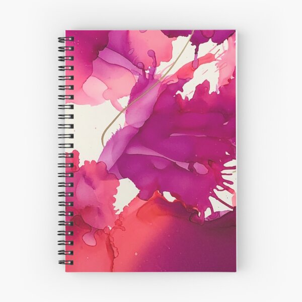 Item preview, Fuchsia Petals Alcohol Ink designed and sold by Artfully Abstracted.
