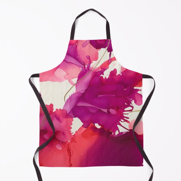 Item preview, Fuchsia Petals Alcohol Ink designed and sold by Artfully Abstracted.