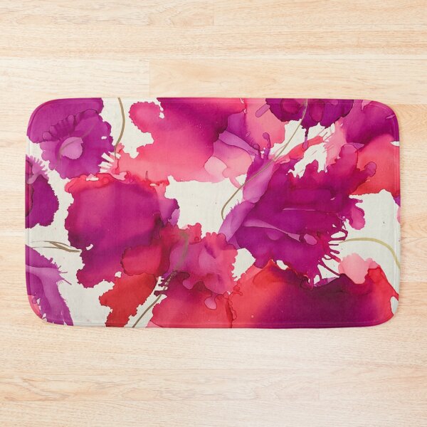 Item preview, Fuchsia Petals Alcohol Ink designed and sold by Artfully Abstracted.