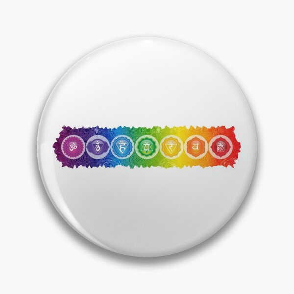 Item preview, 7 Chakra Symbols - 63 HRWBG designed and sold by chakraplaza.