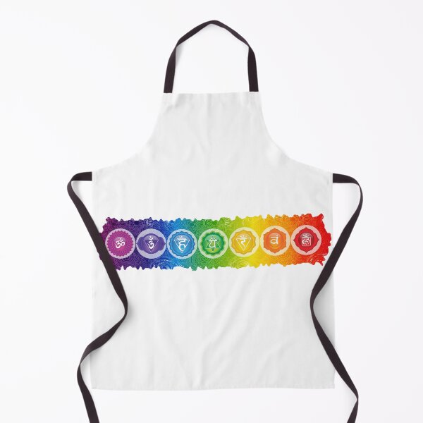 Item preview, 7 Chakra Symbols - 63 HRWBG designed and sold by chakraplaza.