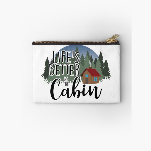 Item preview, Life's Better at the Cabin designed and sold by Ostrich Nest.