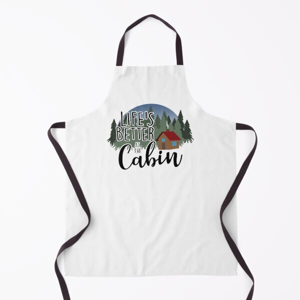 Item preview, Life's Better at the Cabin designed and sold by Ostrich Nest.