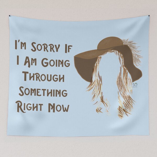 Item preview, I’m Sorry I Am Going Through Something Right Now - Alexis Rose Quote designed and sold by RobinetteArt.