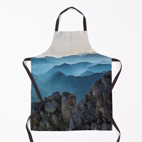 Item preview, Calm Blue Cloud Fog Mountain  designed and sold by Jake  Knifer.