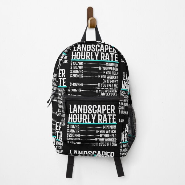 Item preview, Landscaper Hourly Rate ~ Funny Landscaper Gifts designed and sold by TeesYouWant.