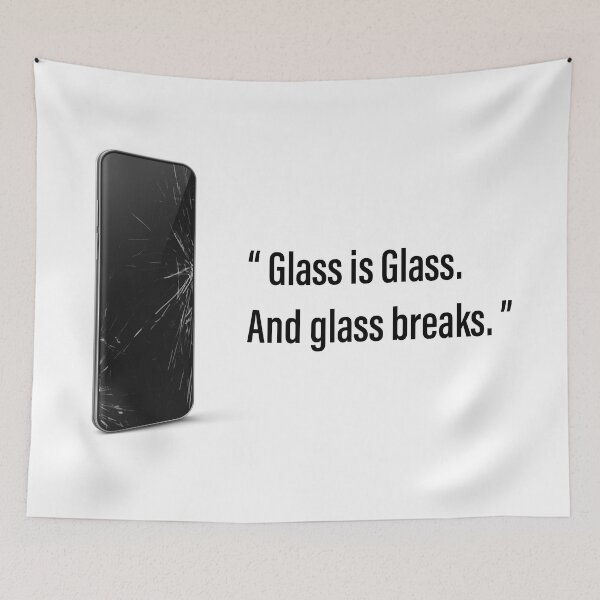 Item preview, Glass is Glass. And glass breaks. designed and sold by inaveed.