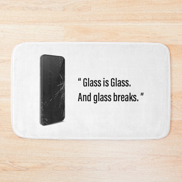 Item preview, Glass is Glass. And glass breaks. designed and sold by inaveed.