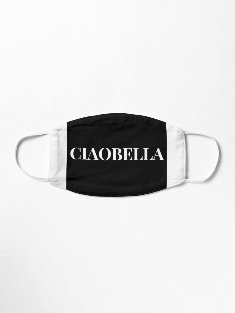 "Ciao Bella" Mask by MaxSwozzy | Redbubble