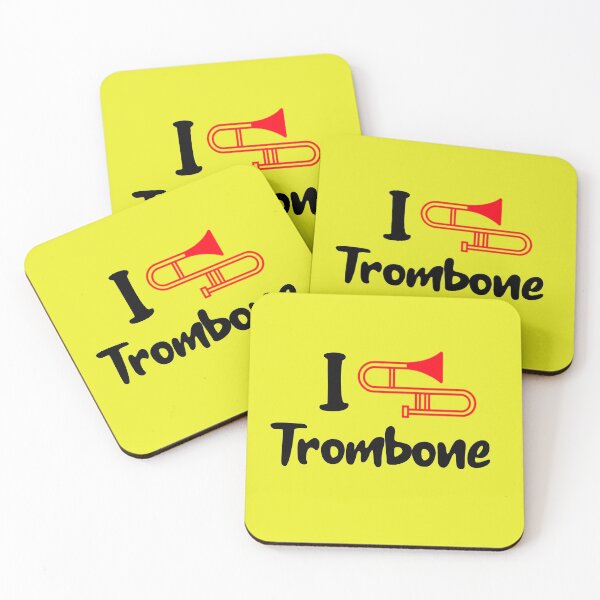 Item preview, «I Love Trombone!» Music Piano Band Orchestra shirt  designed and sold by musicmusicpin.