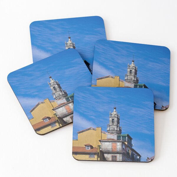 Item preview, Porto panorama - colourful buildings under blue blue sky designed and sold by SunnyPortugal.